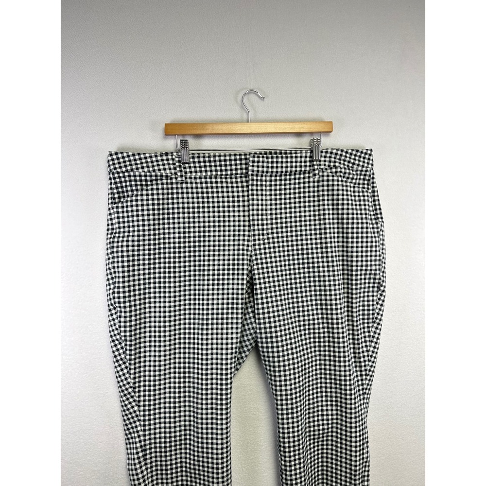 Old Navy High Rise Pixie Gingham Check Pants Wome… - image 8